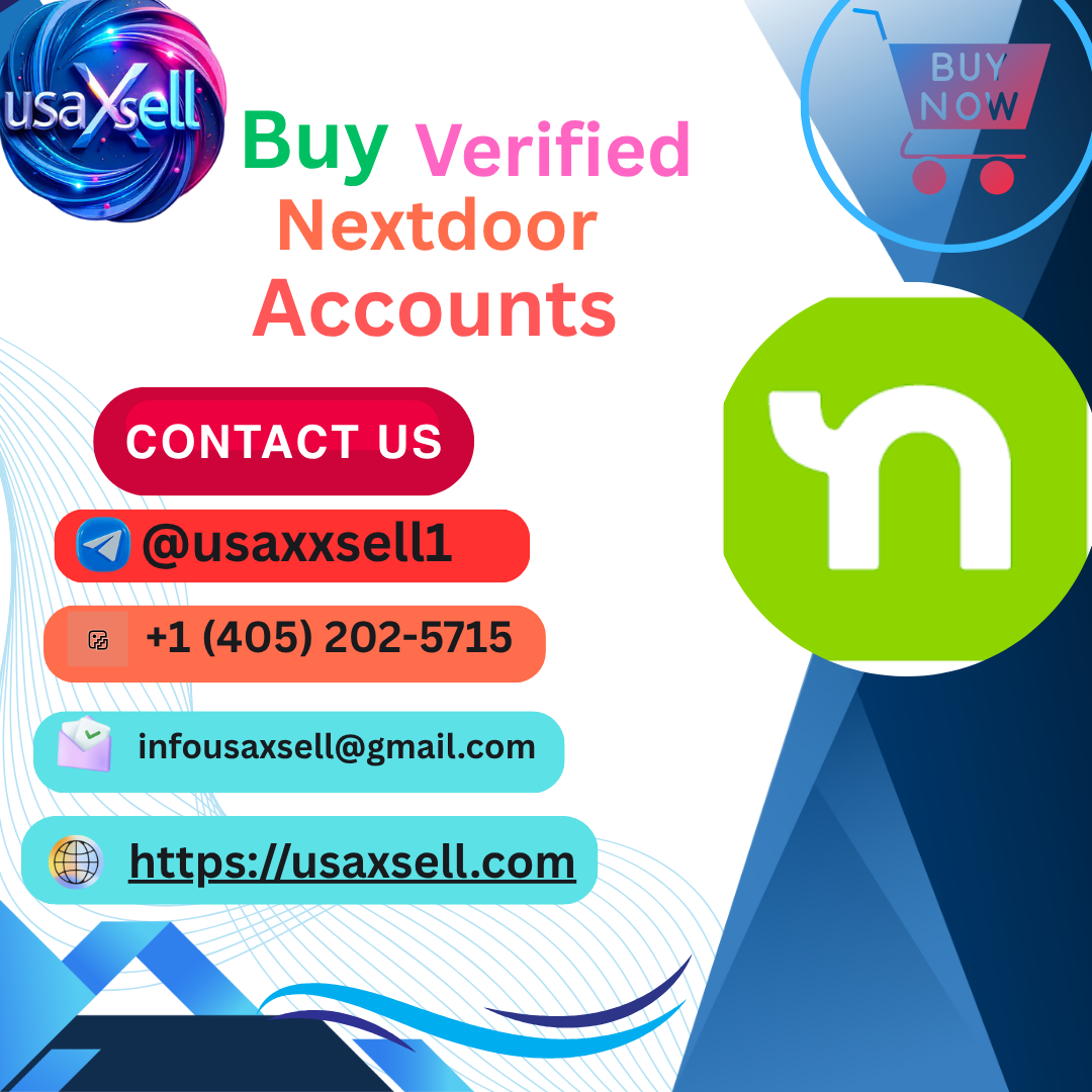 Buy Verified Nextdoor Accounts
