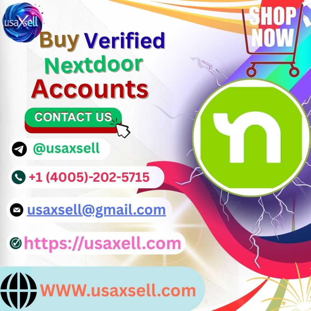 Buy Verified Nextdoor Accounts